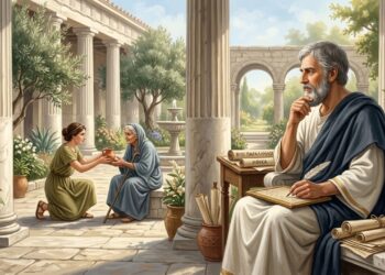 O grande pensador greco-romano, Plutarco ensina sobre caráter: “A alma se revela nos pequenos gestos, não nas grandes palavras”