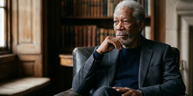 A reflexão de Morgan Freeman que faz muita gente repensar a vida: “Aprender a ficar em silêncio é uma forma de sabedoria”