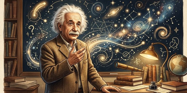 Albert Einstein: “O importante é não parar de questionar; a curiosidade tem sua própria razão de existir.”