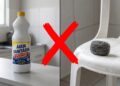 Nem água sanitária nem palha de aço: o truque que faz cadeiras de plástico brancas parecerem novas novamente