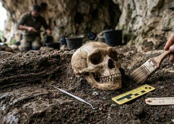 O crânio de uma criança encontrado há 100 anos revelou um segredo inesperado sobre os neandertais