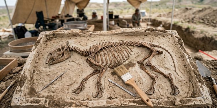 Esqueleto de filhote de anta com 4 milhões de anos é o mais completo já encontrado na Europa e revela um mundo perdido.
