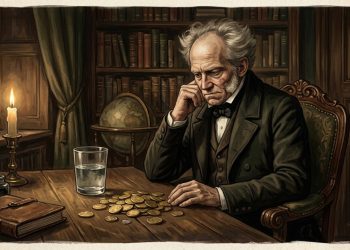 Arthur Schopenhauer, um dos filósofos mais influentes do século XIX, afirmou: "A riqueza é como água salgada: quanto mais se bebe, mais sede se tem."