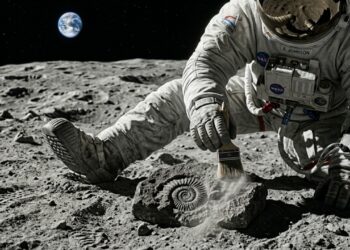 Existe qualquer chance de encontrar fósseis na Lua? Eis o que a ciência diz