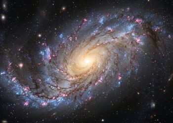 Astrônomos observam uma impressionante galáxia espiral que pode estar vivendo seus últimos capítulos cósmicos