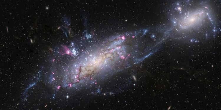 Milhões de estrelas revelam um fenômeno dramático: a Pequena Nuvem de Magalhães está se desintegrando