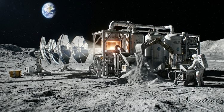 A Lua pode esconder toneladas de oxigênio sob seus pés e cientistas acreditam ter encontrado uma forma de extraí-lo
