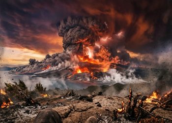 Há 350 mil anos, uma explosão vulcânica transformou a Nova Zelândia e cientistas finalmente descobriram como tudo aconteceu.