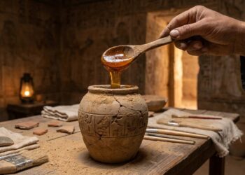 Mel de 3.000 anos encontrado na tumba de Tutancâmon surpreende cientistas ao permanecer doce e preservado