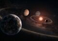 Astrônomos descobrem sistema planetário “de dentro para fora” e quebram teoria clássica