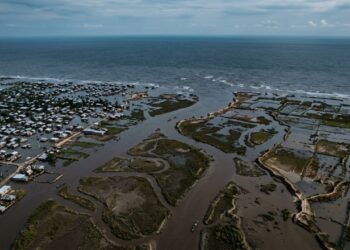 A terra está cedendo sob os maiores deltas do mundo, ameaçando até 500 milhões de pessoas