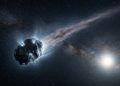 Astrônomos descobrem sinal químico inédito em objeto interestelar que cruzou o Sistema Solar