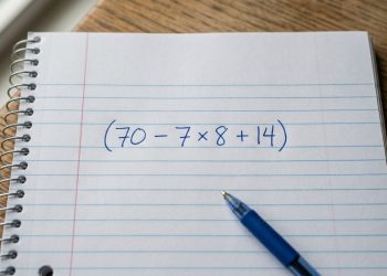 Você consegue resolver (70 – 7 × 8 + 14) sem cair na armadilha que pega quase todo mundo?