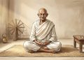 Gandhi revelou o que impede muitas pessoas de serem felizes: “O que se pensa, o que se diz e o que se faz devem estar em harmonia”