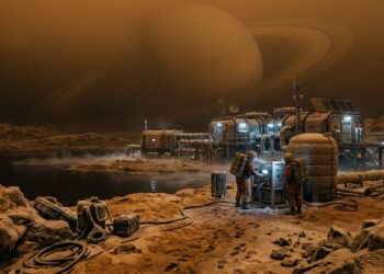 Nessa Lua a uma distância de 1,4 bilhão de quilômetros da Terra existe um mundo que pode abrigar futuras cidades espaciais