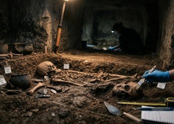 O maior túmulo da Era do Cobre da Europa revelou um segredo sombrio escondido por quase 5.000 anos.