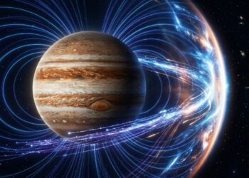 Júpiter está acelerando elétrons a velocidades próximas à da luz, e cientistas acabam de descobrir como
