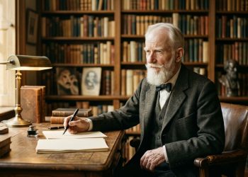 George Bernard Shaw faz reflexão sobre propósito que desafia expectativas: “A vida não é encontrar a si mesmo. A vida é criar a si mesmo.”