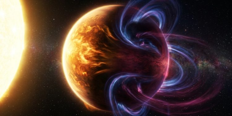 Astrônomos descobrem uma anomalia cósmica que pode ser a prova mais forte já vista de campos magnéticos em exoplanetas