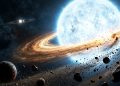 Astrônomos encontram evidências de que uma estrela pode ter absorvido até 75 massas terrestres de material planetário