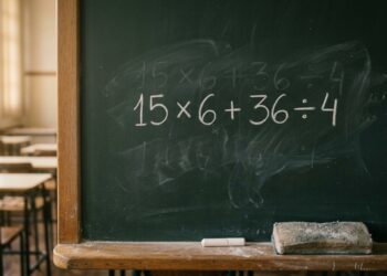 Você sabe a resposta certa? Veja por que 15 × 6 + 36 ÷ 4 causa erro