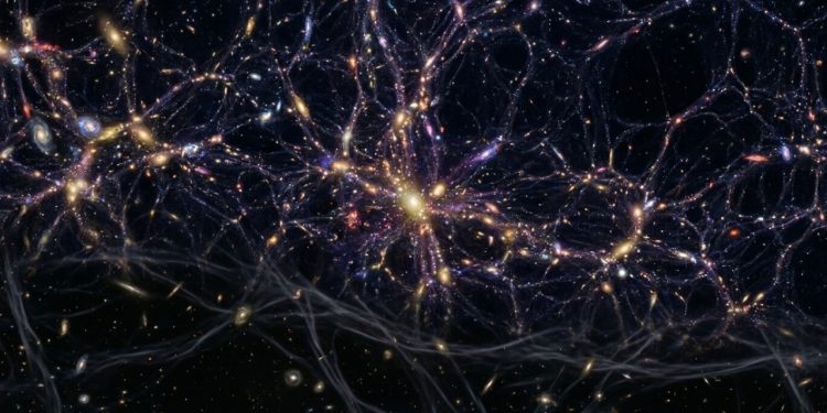 Pesquisadores do projeto COSMOS-Web desvendam estruturas ocultas da teia cósmica bilhões de anos após o Big Bang