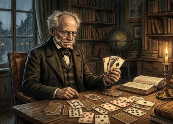 A poderosa mensagem de Schopenhauer sobre aquilo que não podemos controlar e o que depende de nós: “O destino embaralha as cartas, mas nós jogamos”