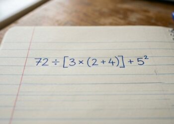 Este cálculo 72 ÷ [3 × (2 + 4)] + 5² está confundindo até os "experts" em matemática