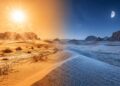 Saiba o motivo que levam desertos a ultrapassar 45°C de dia e chegar perto de 0°C à noite