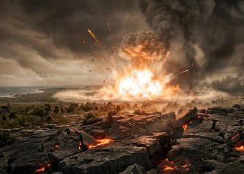 O sistema subterrâneo criado pelo asteroide permaneceu ativo por 8 milhões de anos