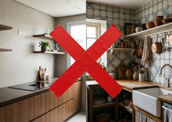 Nem porcelanato nem azulejo: o revestimento "queridinho" que virou febre nas cozinhas modernas
