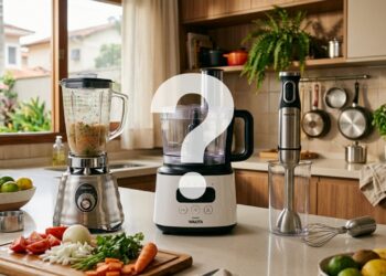 Liquidificador, processador de alimentos ou mixer: qual deles vale mais o investimento para sua cozinha e necessidades em 2026?