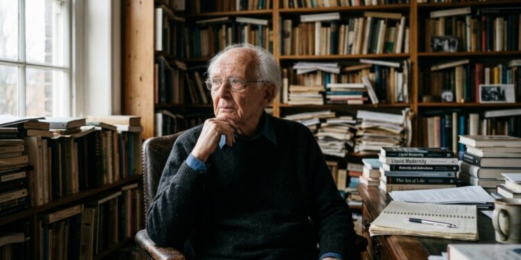 Zygmunt Bauman, filósofo da modernidade líquida, sobre felicidade e dependências: “A felicidade não reside em ser completamente livre, mas em aprender a conviver com nossas dependências.”