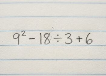 Parece fácil, mas 9² − 18 ÷ 3 + 6 está derrubando até os mais confiantes em matemática