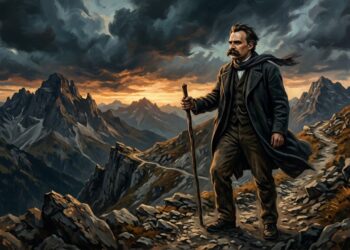 Friedrich Nietzsche, filósofo alemão sobre a intensidade da vida: “Os homens mais fortes encontram a felicidade onde outros encontrariam a destruição”