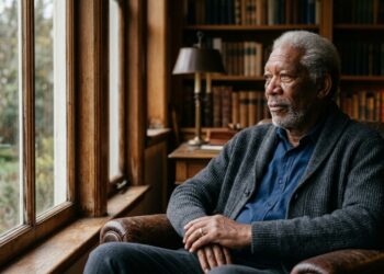 A reflexão de Morgan Freeman que faz muita gente repensar a vida: “Quanto mais você aprende a ficar sozinho, menos depende da aprovação dos outros”