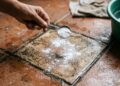 Parece simples, mas funciona: 2 colheres deste ingrediente ajudam a eliminar a película opaca que deixa o piso sem brilho