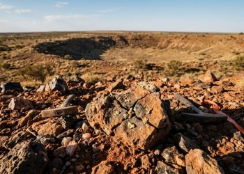 Um meteorito pode ter provocado uma chuva de ouro sobre a Austrália há milhares de anos
