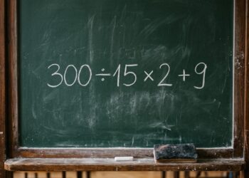 O enigma 300 ÷ 15 × 2 + 9 está virando um pesadelo para os apressados