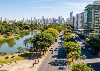 Tem cerca de 94 m2 de área verde por morador e quase oito vezes o padrão da ONU: a capital planejada que virou referência em qualidade de vidaTem cerca de 94 m² de área verde por morador e quase oito vezes o padrão da ONU: a capital planejada que virou referência em qualidade de vida