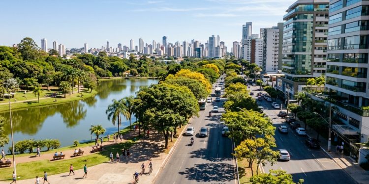 Tem cerca de 94 m2 de área verde por morador e quase oito vezes o padrão da ONU: a capital planejada que virou referência em qualidade de vidaTem cerca de 94 m² de área verde por morador e quase oito vezes o padrão da ONU: a capital planejada que virou referência em qualidade de vida