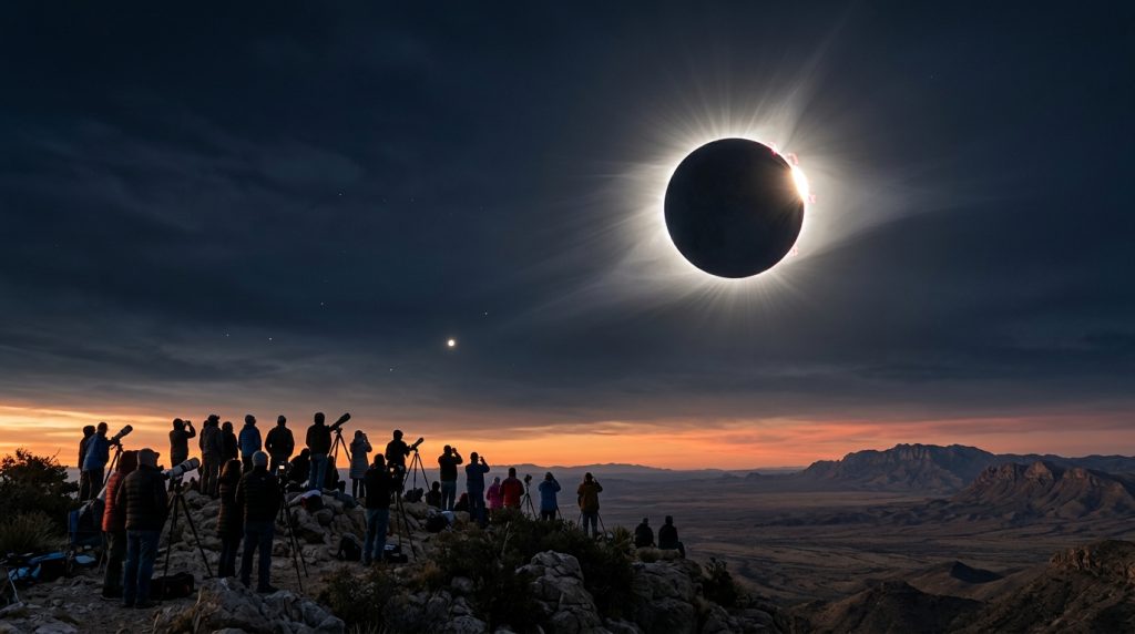 O eclipse solar total mais longo do século XXI e seus detalhes astronômicos.