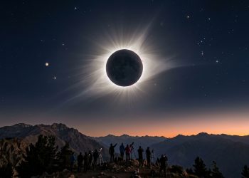 O eclipse solar total mais longo do século XXI e seus detalhes astronômicos.