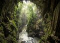 Exploradores descem mais de 100 metros e encontram um gigantesco rio subterrâneo escondido sob uma floresta