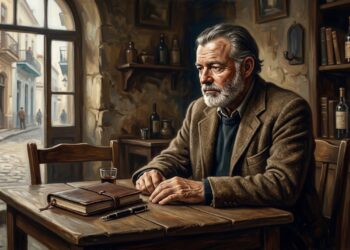 Ernest Hemingway, vencedor do Prêmio Nobel de Literatura: "São necessários dois anos para aprender a falar e sessenta para aprender a ficar em silêncio"