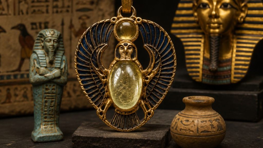 Pesquisadores encontram novas evidências sobre a misteriosa joia “alienígena” de Tutancâmon