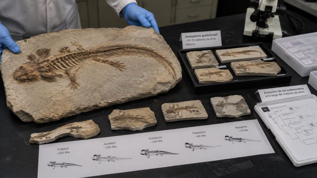 Paleontólogos encontram nova espécie de axolote fóssil descoberta no México revela um mundo perdido de 4,2 milhões de anos.