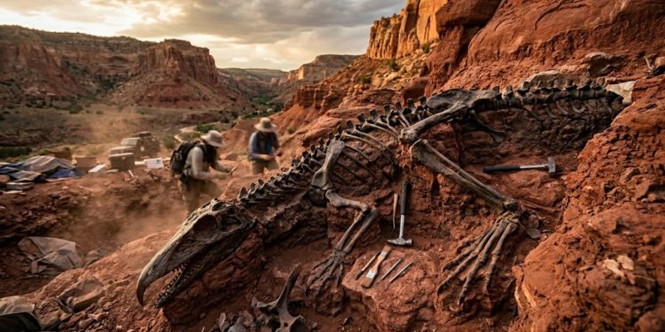 Descoberta revela um “crocodilo” de 212 milhões de anos que parecia mais um dinossauro