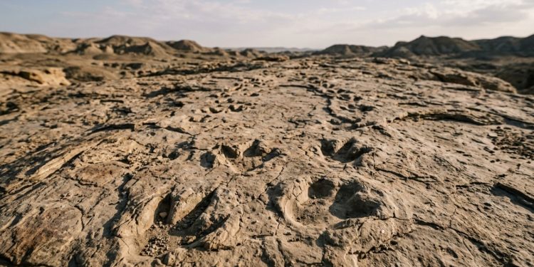 Perdido por mais de 70 anos, sítio arqueológico revela 31 pegadas de dinossauros preservadas por 120 milhões de anos