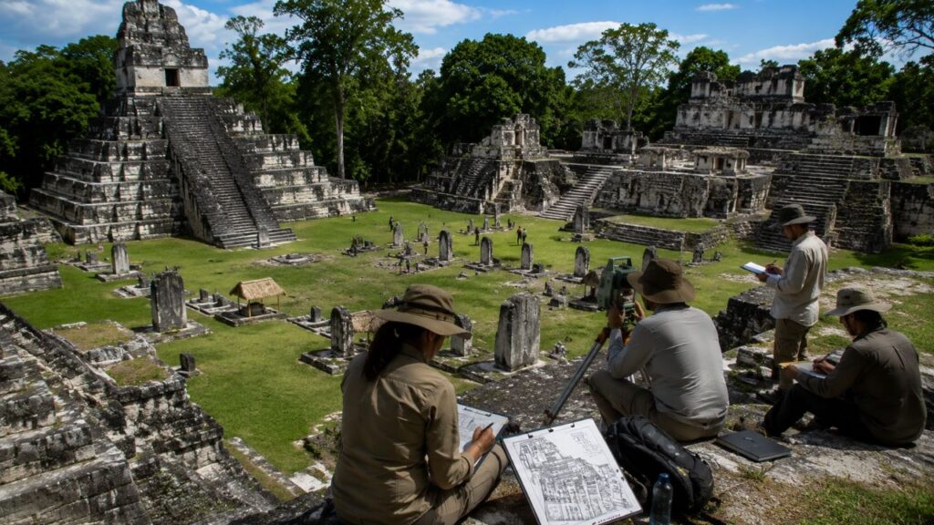 Uma antiga cidade Maia perdida foi encontrada intacta sob a densa vegetação do México, revelando templos, pirâmides e estruturas escondidas por mais de 1.000 anos